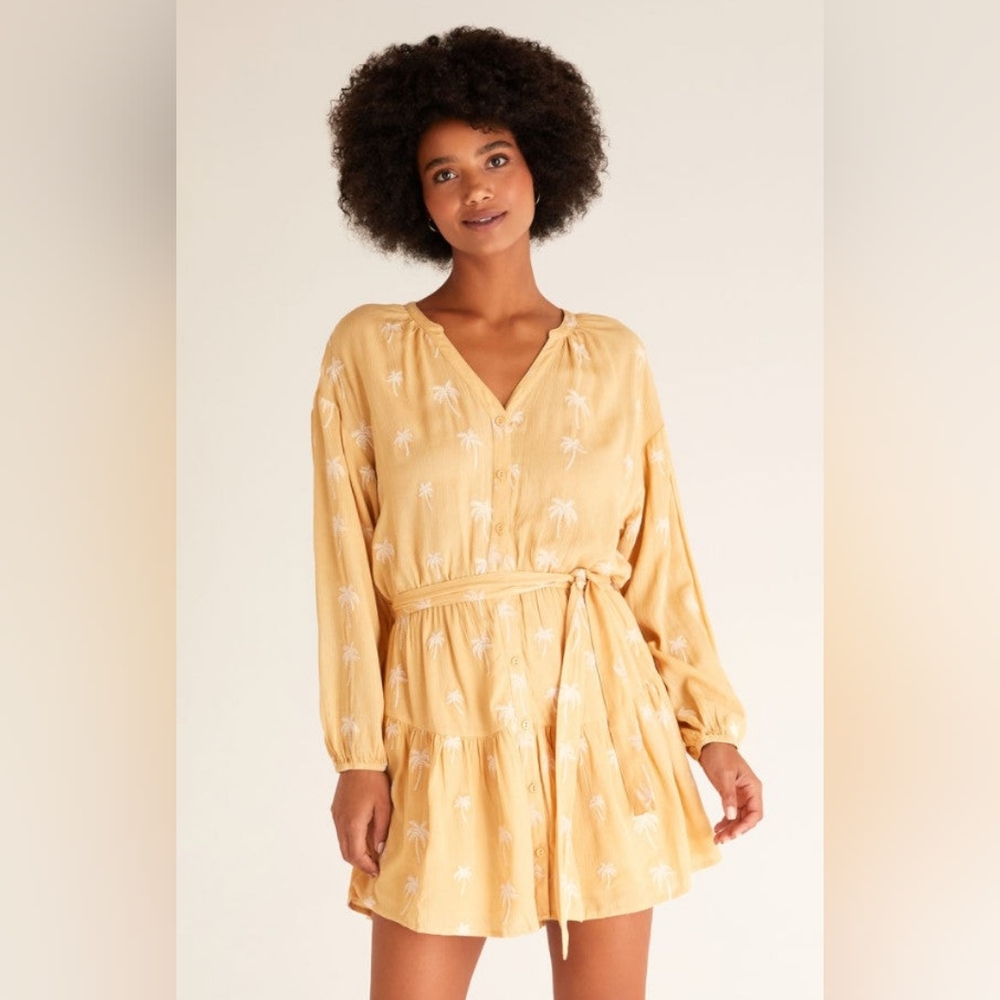 Z Supply Palm Trees Dress
